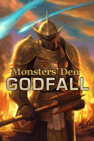 monster den godfall clean cover art